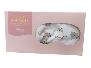 Luxe eye mask blocks out light for a quality sleep each night every avenue - Hair & Soul Wellness Hub