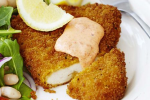 Chicken Schnitzel Platter - Hair & Soul Wellness Hub