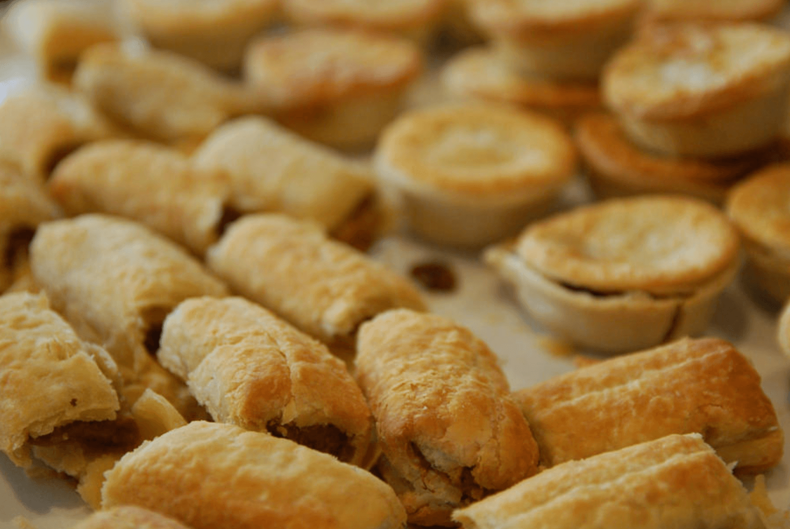 Mixed Party Pies / Sausage Rolls Platter