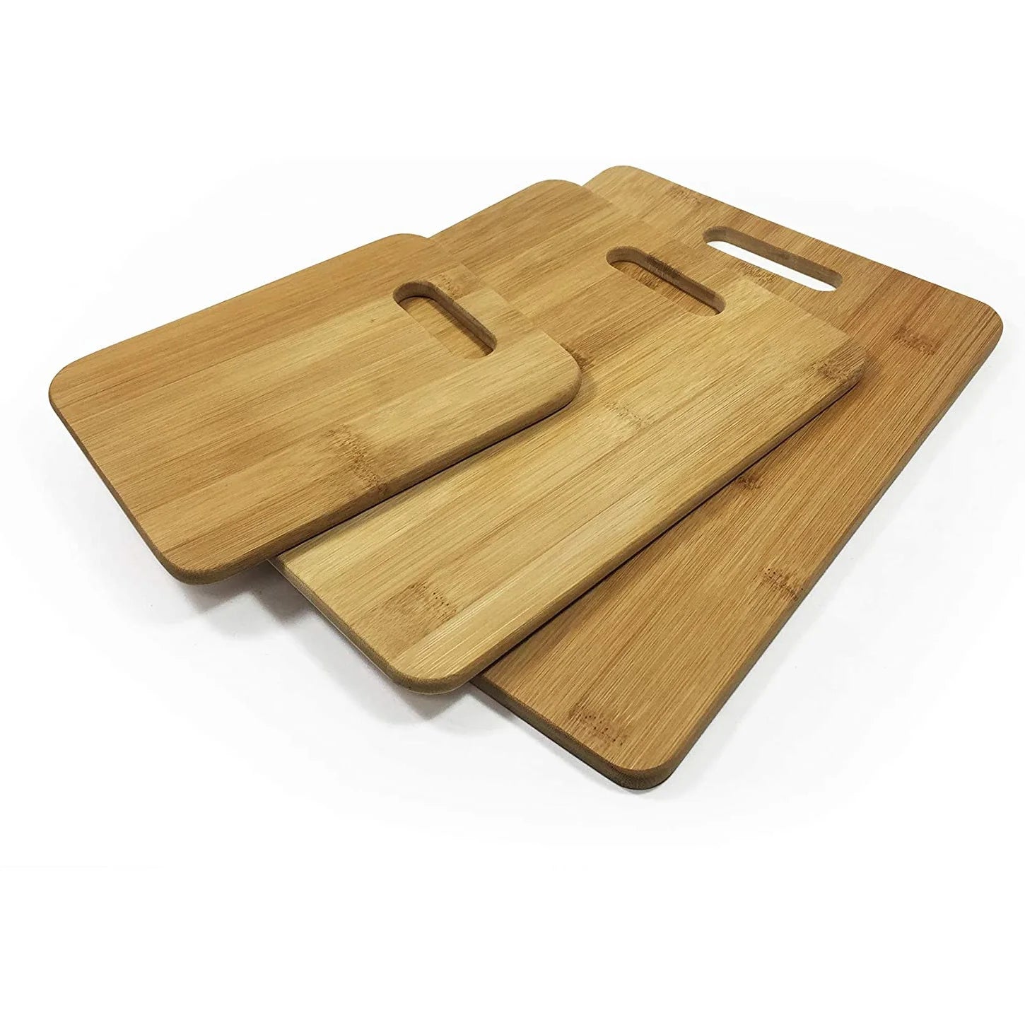 Bamboo chopping & serving Boards set of 3 - Hair & Soul Wellness Hub