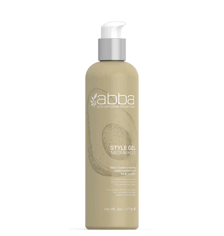 Style Gel Medium Hold - Abba Pure Performance Hair Care - Hair & Soul Wellness Hub