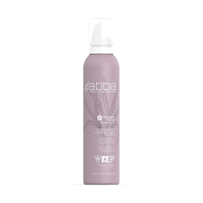 Volume Foam Styling Mousse- Abba Pure Performance Hair Care - Hair & Soul Wellness Hub