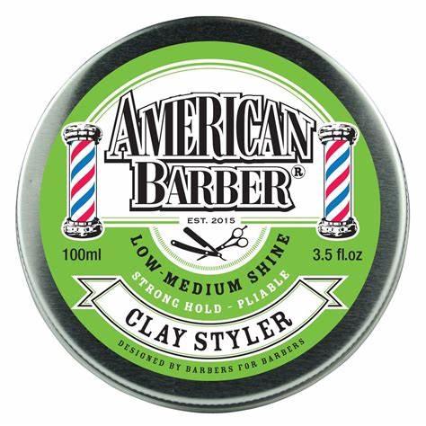 American Barber Clay Styler 100ml-Hair Styling - Hair & Soul Wellness Hub