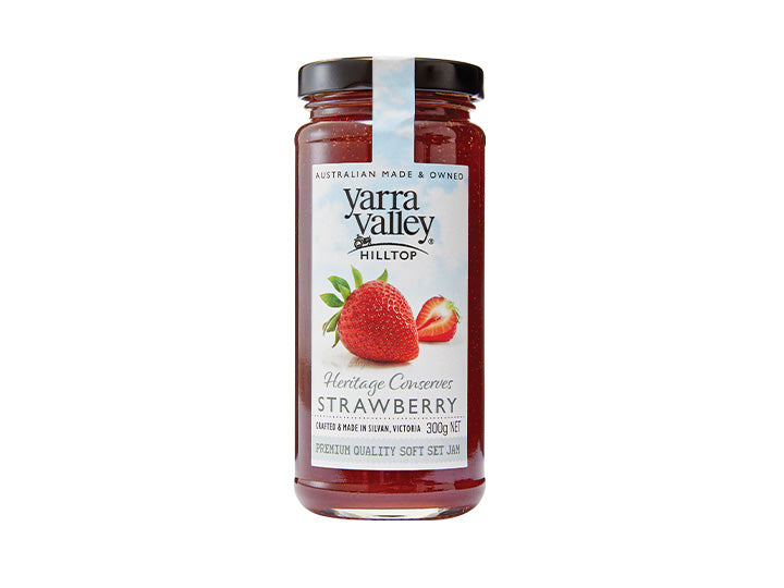 Australia Made & Owned Yarra Valley Hilltop different flavour Jam - Hair & Soul Wellness Hub